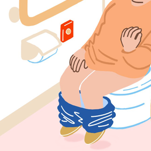 「トイレシーンのヒヤリハット②」の画像