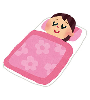 睡眠の質がよい女性