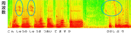 サウンドスペクトログラム