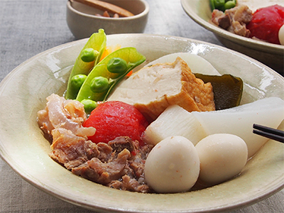 牛スジ肉の梅おでん しにあレシピ My介護の広場 牛スジ肉の梅おでん しにあレシピ My介護の広場